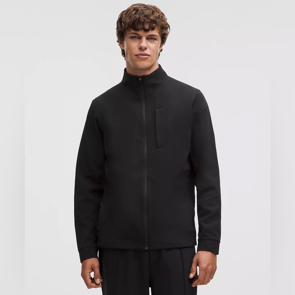 Lululemon Sojourn Men’s Jacket Size Large Black Warpstreme